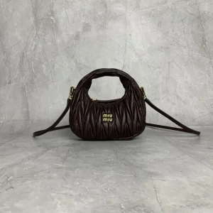 Miu Miu Quilted Mini Top Handle Bag image 1