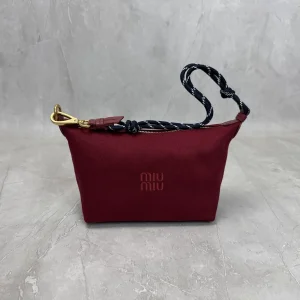 Miu Miu Canvas Top Handle Bag image 1