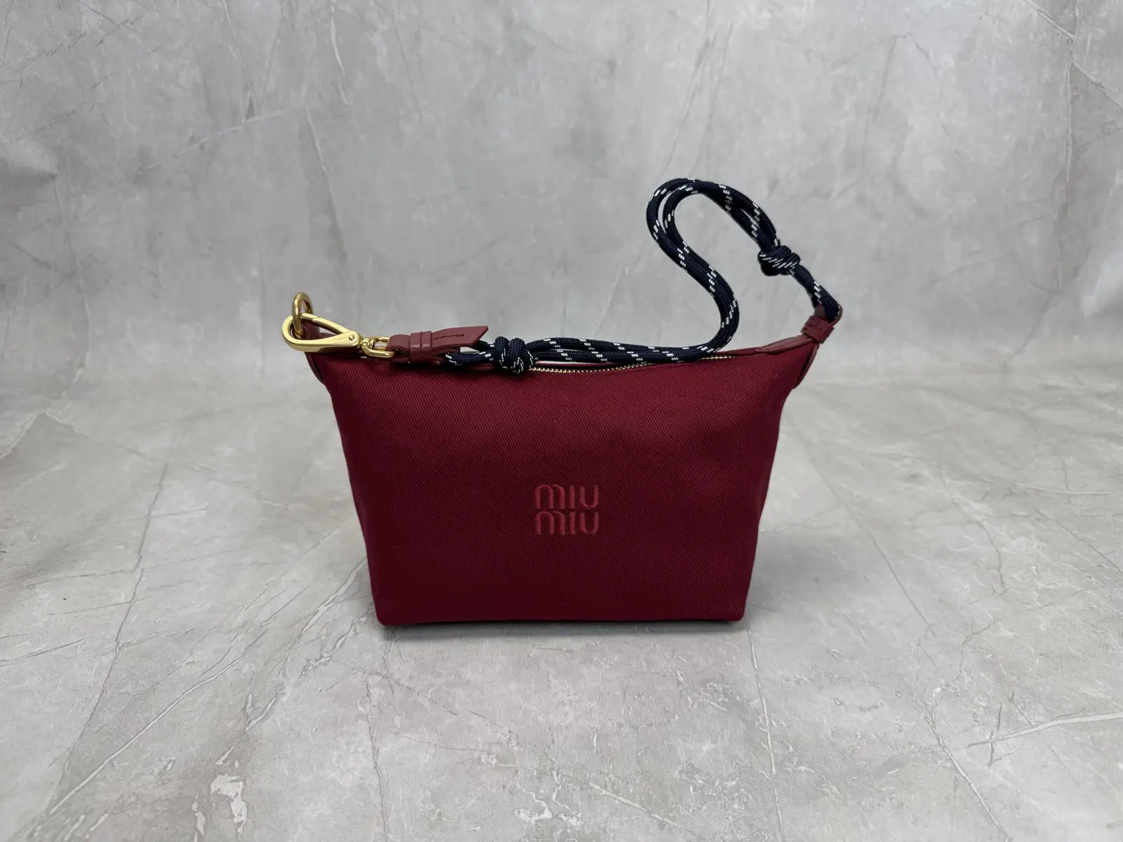 Miu Miu Canvas Top Handle Bag image 1