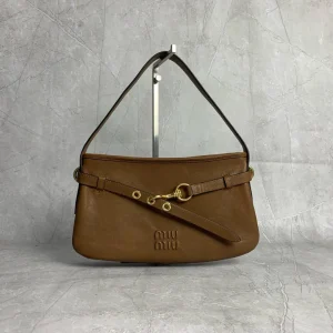 Miu Miu Aventure Leather Shoulder Bag image 1