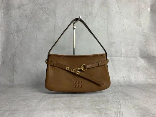 Miu Miu Aventure Leather Shoulder Bag image 1