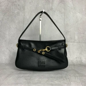 Miu Miu Aventure Leather Shoulder Bag image 1