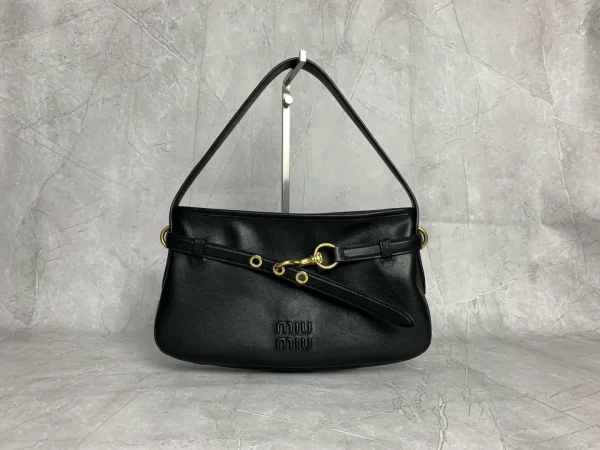 Miu Miu Aventure Leather Shoulder Bag image 1
