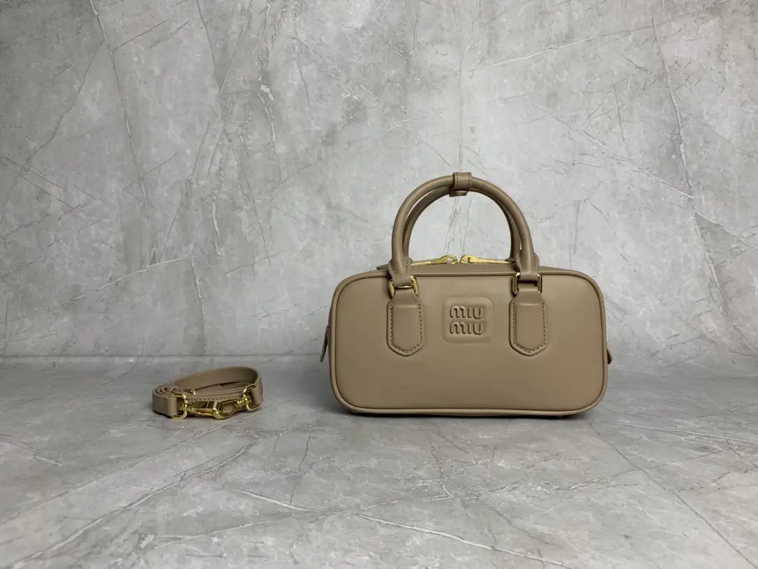 Miu Miu Top Handle Bowling Bag image 1