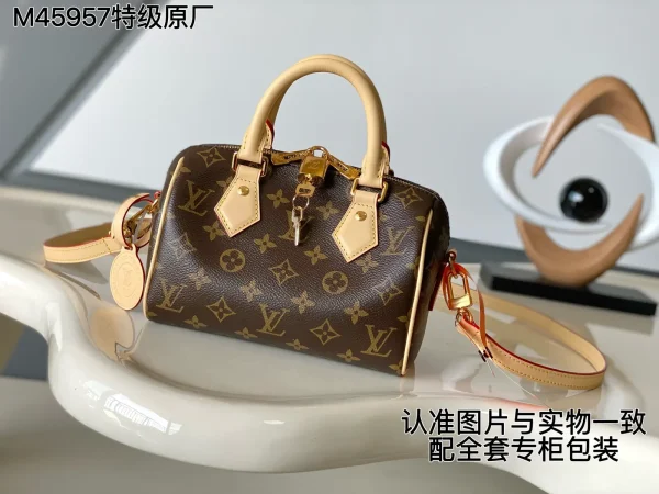 Louis Vuitton Monogram Speedy Bandoulière 20 Top Handle Bag image 1