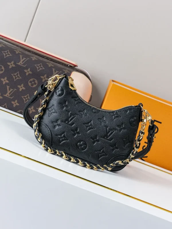 Louis Vuitton Black Monogram Empreinte Nano Boulogne Bag image 1