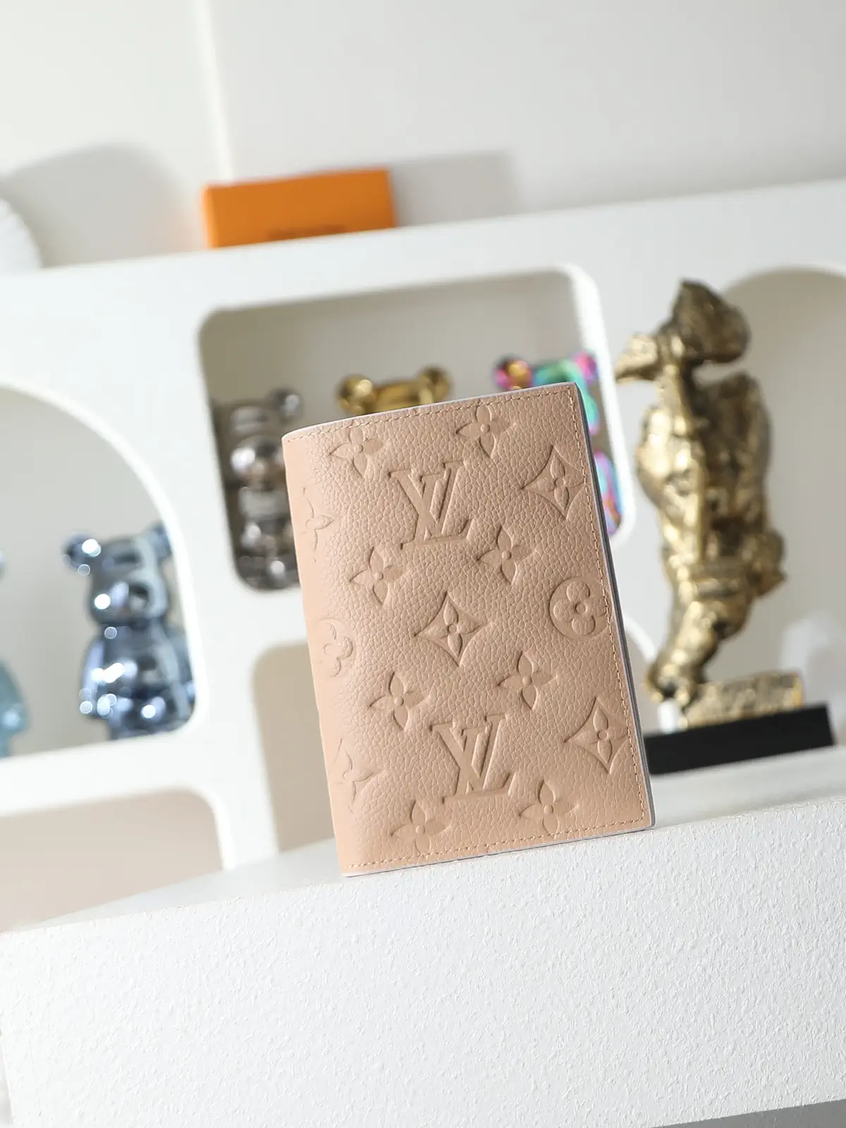 Louis Vuitton Embossed Leather Passport Wallet image 1