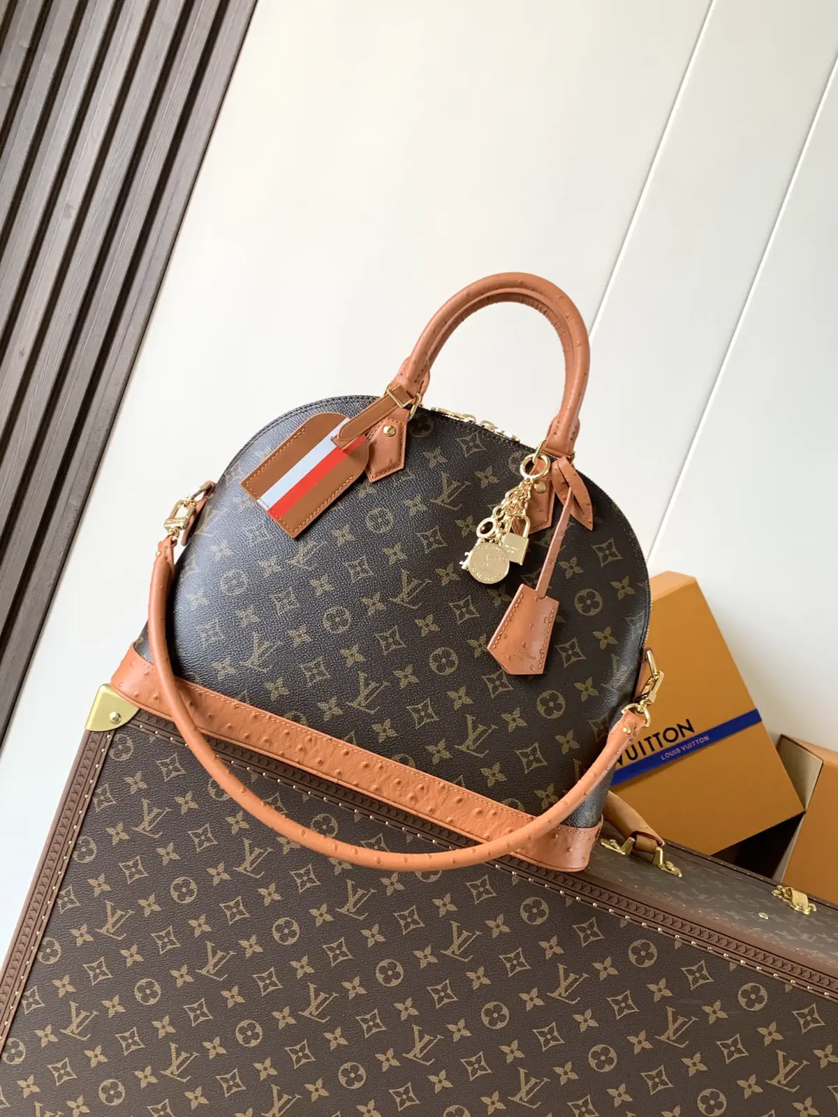 Louis Vuitton Alma Monogram Medium Top Handle Bag image 1