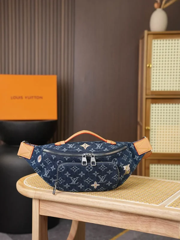 Louis Vuitton Monogram Denim Belt Bag image 1