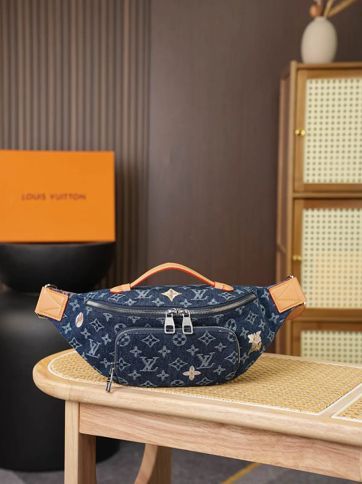 Louis Vuitton Monogram Denim Belt Bag image 1