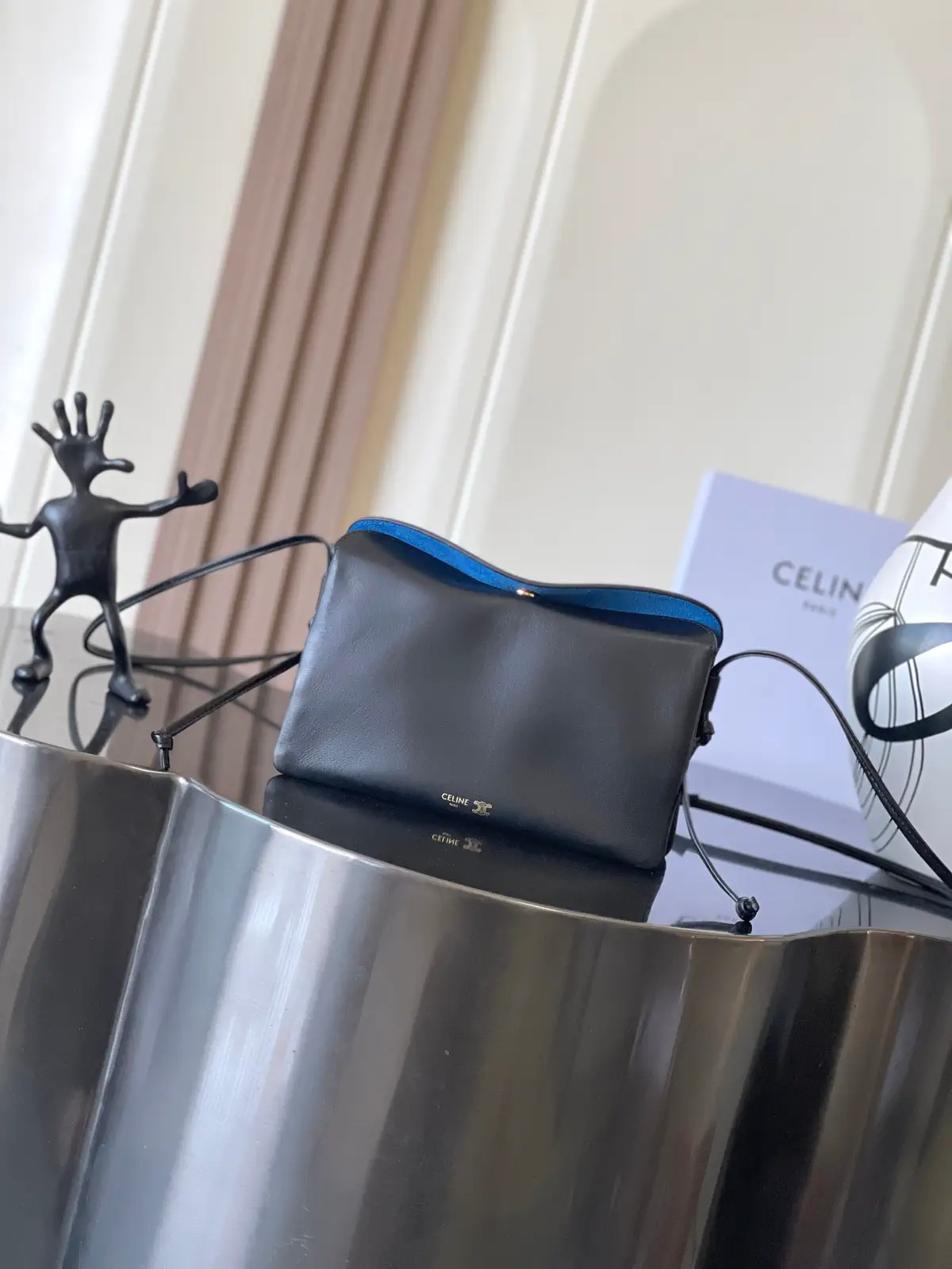 CELINE TRIO FLAP Mini Crossbody Bag image 1