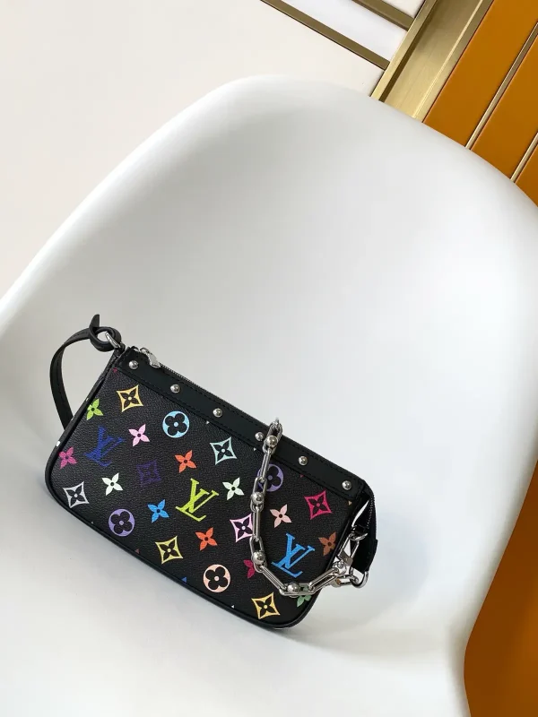 Louis Vuitton x Takashi Murakami Monogram Pochette Accessoires Bag image 1