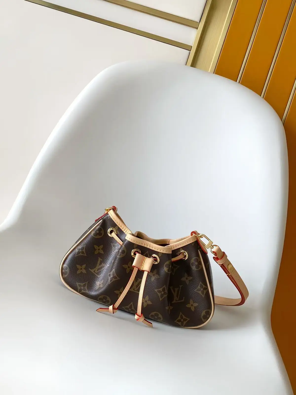 Louis Vuitton Nano Frivole Monogram Bucket Bag image 1