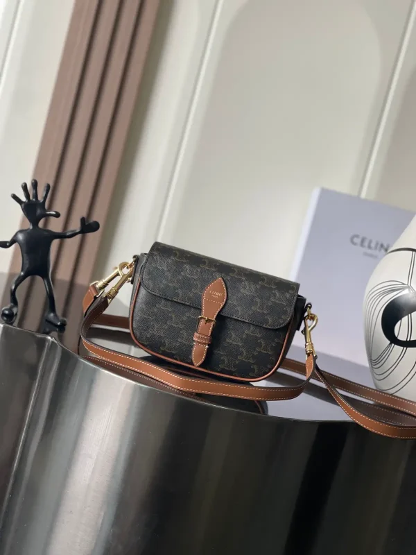 CELINE Monogram Saddle Crossbody Bag image 1