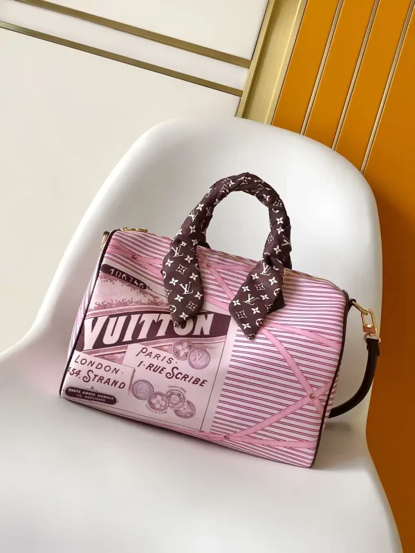 Louis Vuitton Speedy Soft 30 Boho Printed Top Handle Bag image 1