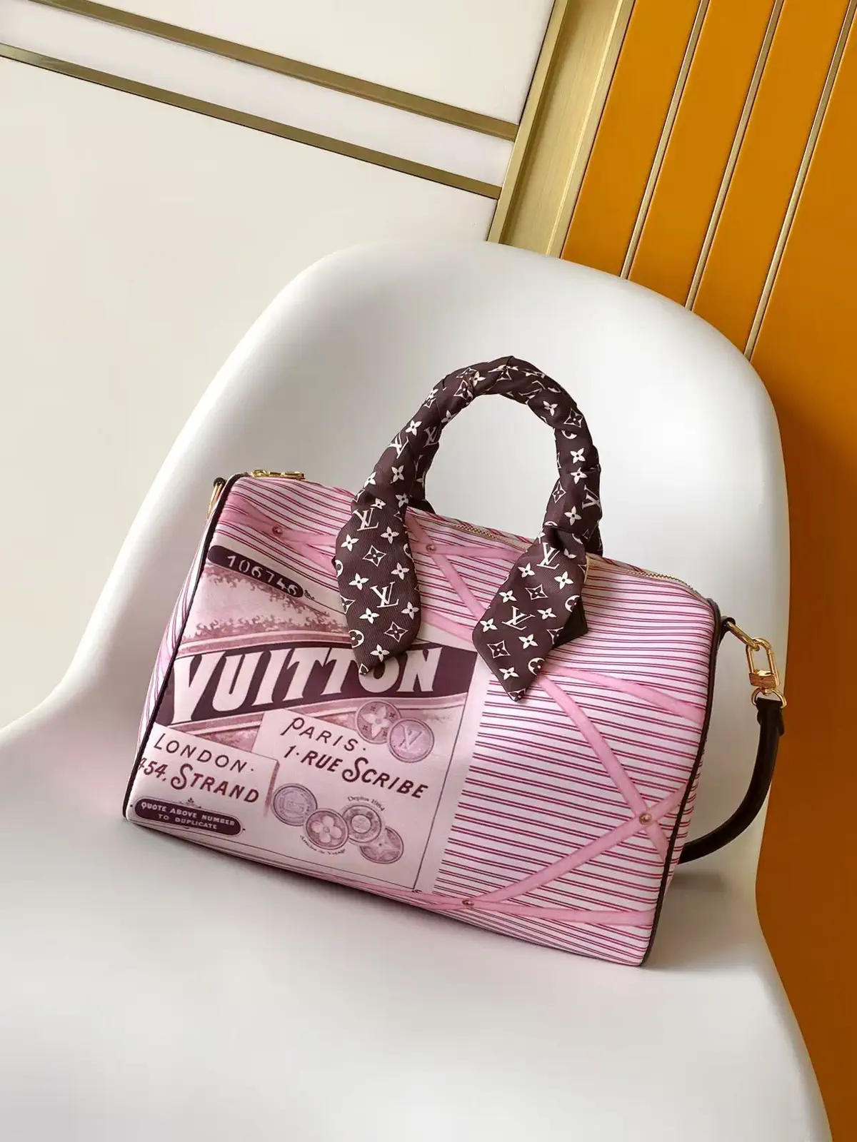 Louis Vuitton Speedy Soft 30 Boho Printed Top Handle Bag image 1