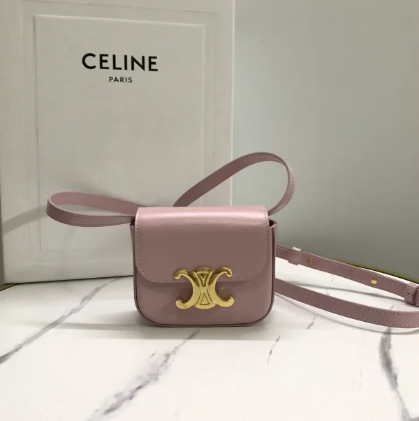 CELINE Mini Crossbody Bag with Triomphe Clasp image 1