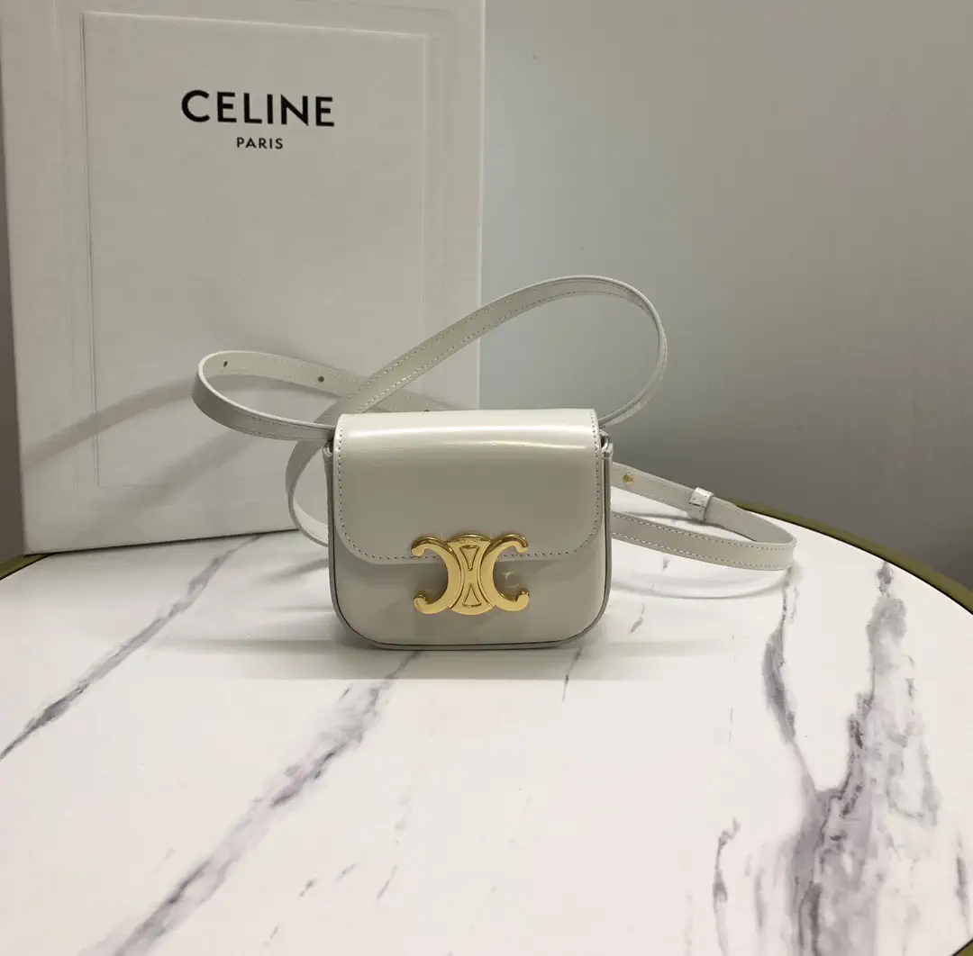CELINE Mini Crossbody Bag with Triomphe Clasp image 1
