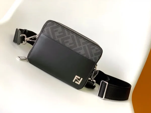 FENDI FF Monogram Compact Camera Crossbody Bag image 1