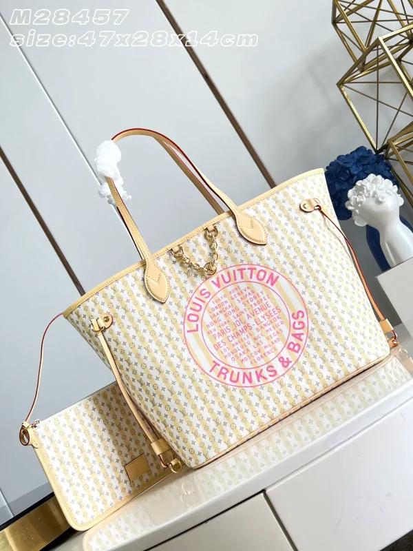 Louis Vuitton Stamp Series Neverfull MM Tote Bag image 1