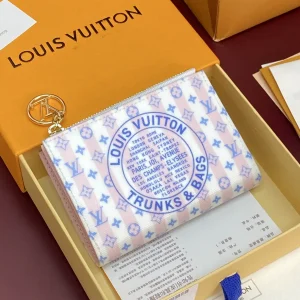Louis Vuitton LV Stamp Canvas Wallet image 1