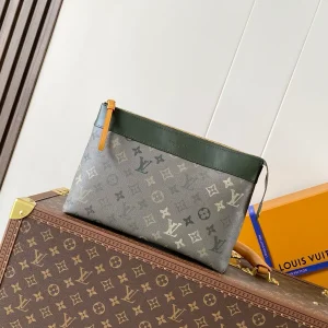 Louis Vuitton Monogram Pochette Voyage Souple Clutch image 1