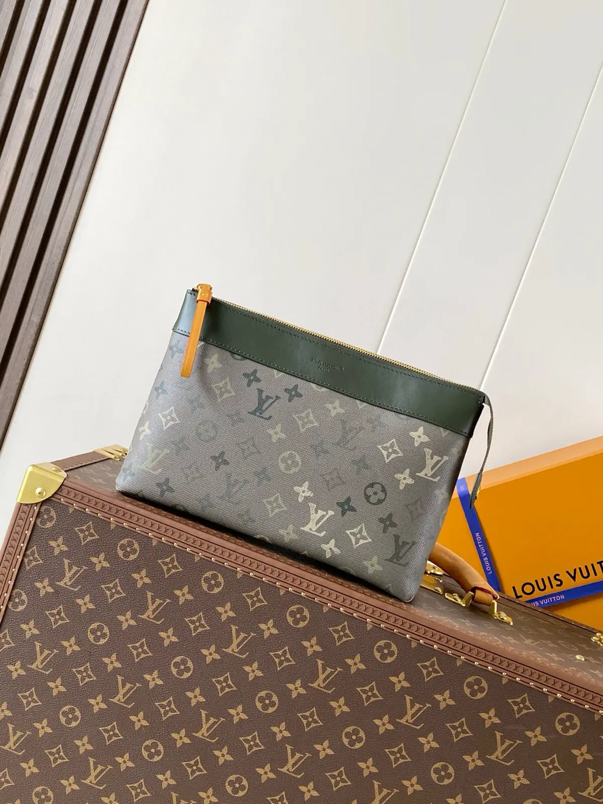 Louis Vuitton Monogram Pochette Voyage Souple Clutch image 1