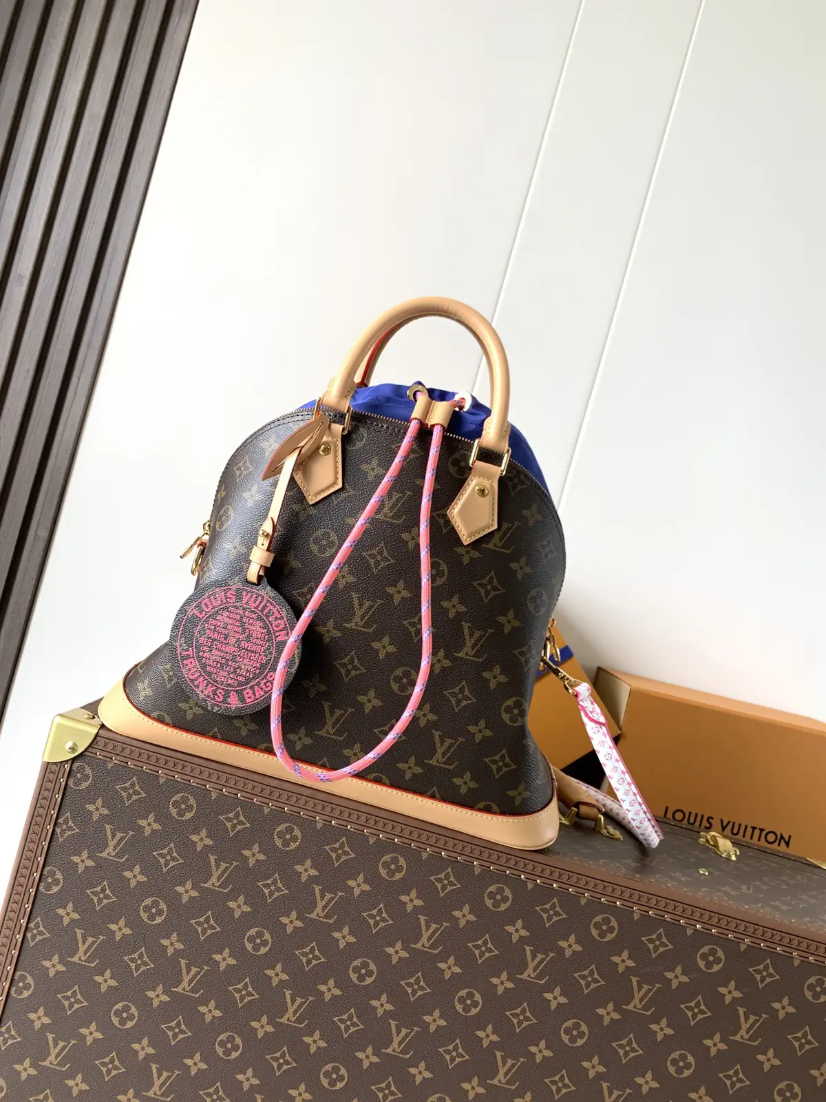 Louis Vuitton Alma Soft Monogram Canvas Top Handle Bag image 1