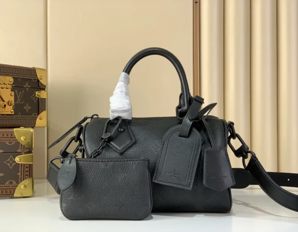 Louis Vuitton Black Speedy P9 Bandoulière 20 Top Handle Bag image 1
