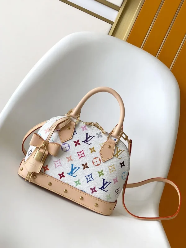 Louis Vuitton x Takashi Murakami Alma BB Monogram Top Handle Bag image 1