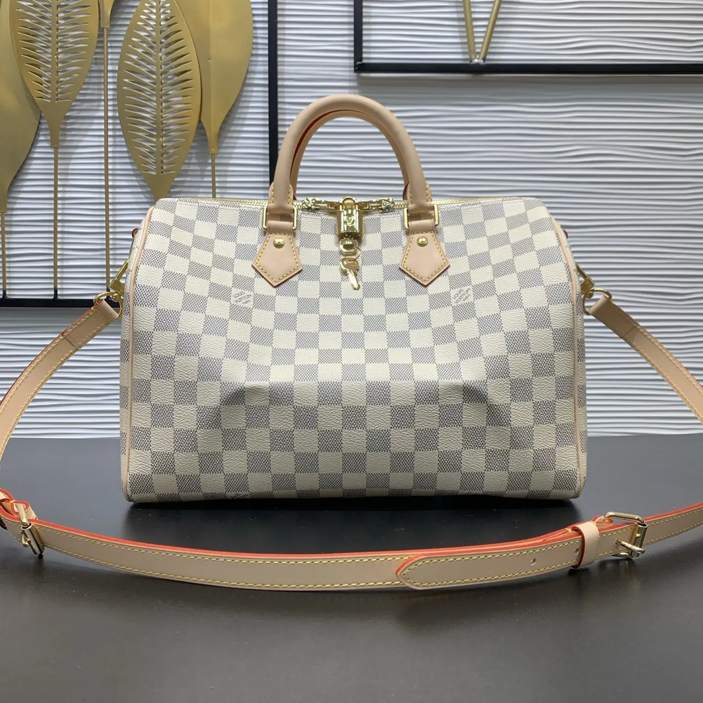 Louis Vuitton Damier Azur Speedy Bandoulière 30 Top Handle Bag image 1