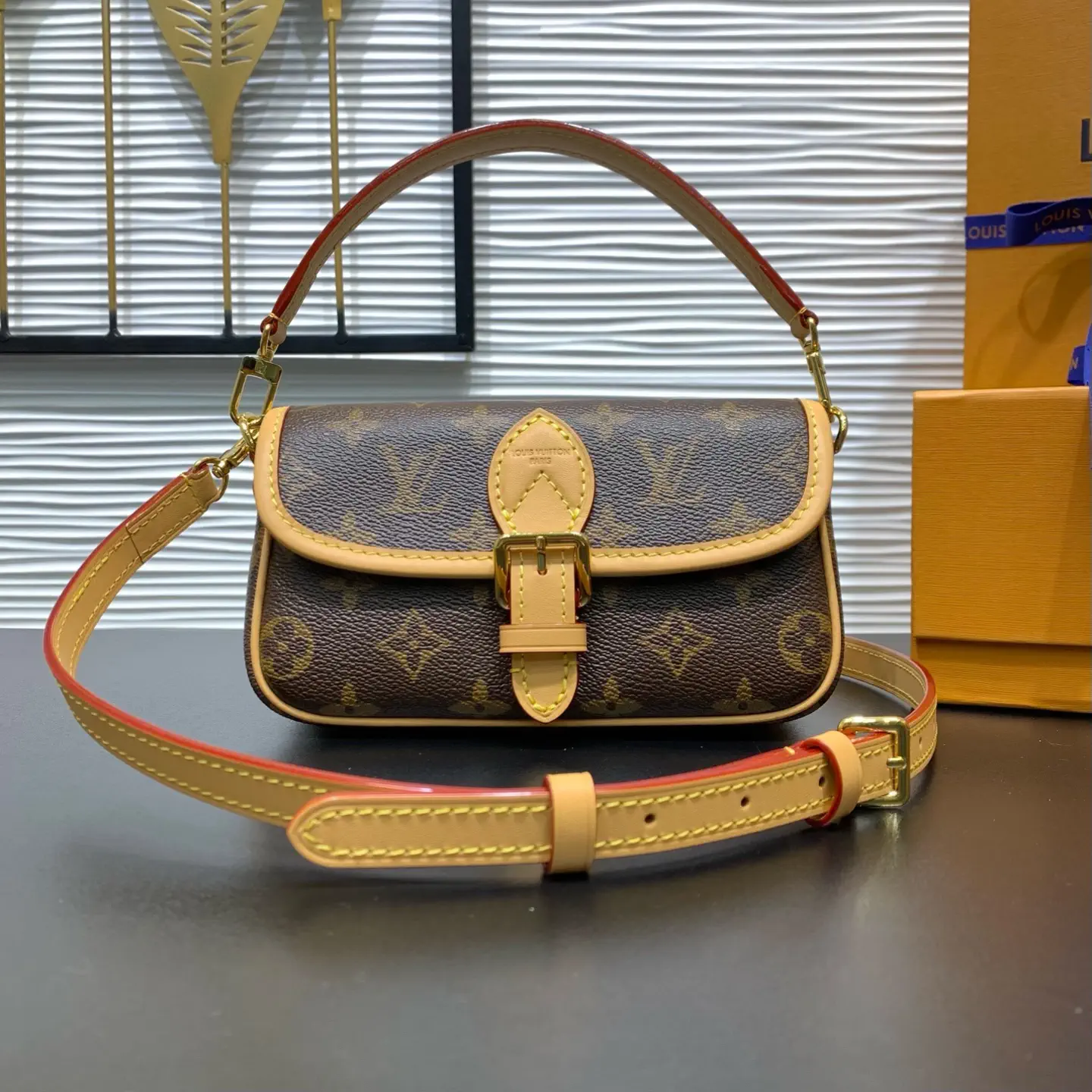 Louis Vuitton Nano Diane Monogram Canvas Shoulder Bag image 1