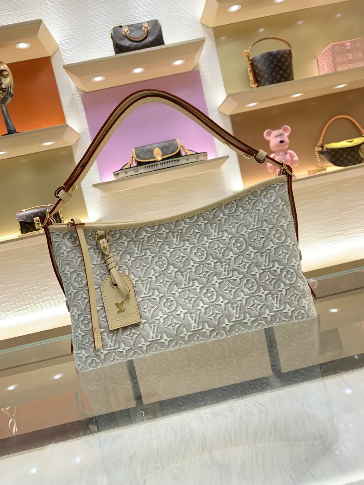Louis Vuitton Monogram Emblème Carryall East-West Shoulder Bag image 1