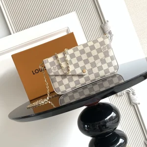 Louis Vuitton Checkerboard Chain Crossbody Bag image 1