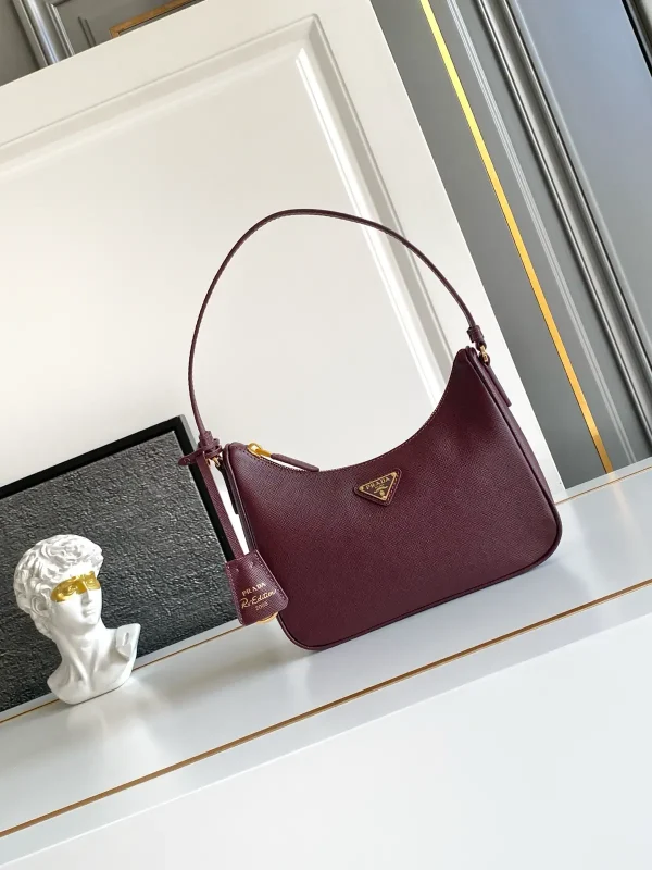 Prada Saffiano Leather Shoulder Bag image 1
