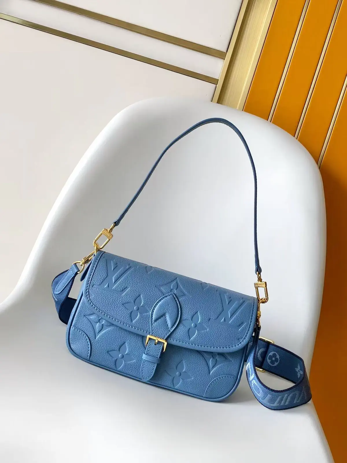 Louis Vuitton Diane Monogram Empreinte Shoulder Bag image 1