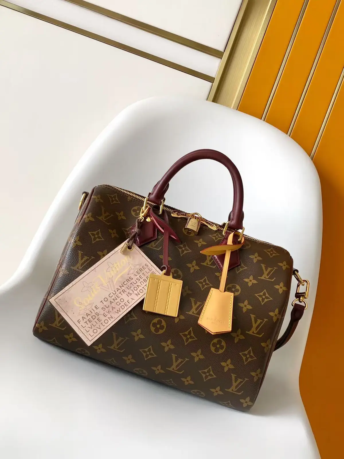 Louis Vuitton Speedy Soft 30 Boho Monogram Top Handle Bag image 1