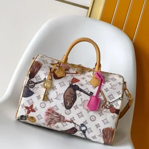 Louis Vuitton Speedy Soft 30 Boho Printed Top Handle Bag image 1