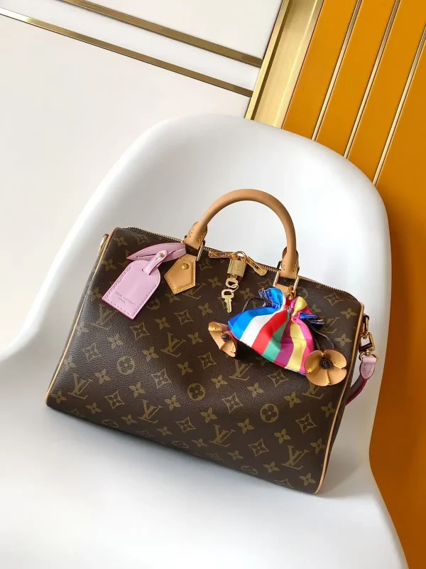 Louis Vuitton Speedy Soft 30 Boho Monogram Top Handle Bag image 1