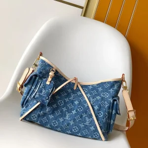 Louis Vuitton Carryall Cargo PM Denim Monogram Bag image 1