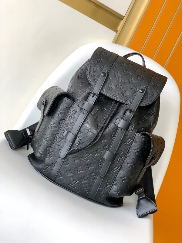 Louis Vuitton Monogram Embossed Leather Backpack image 1