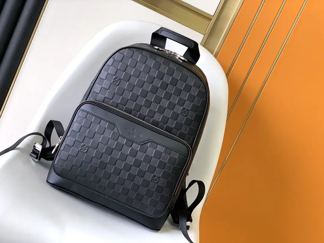 Louis Vuitton Checkerboard Embossed Campus Backpack image 1