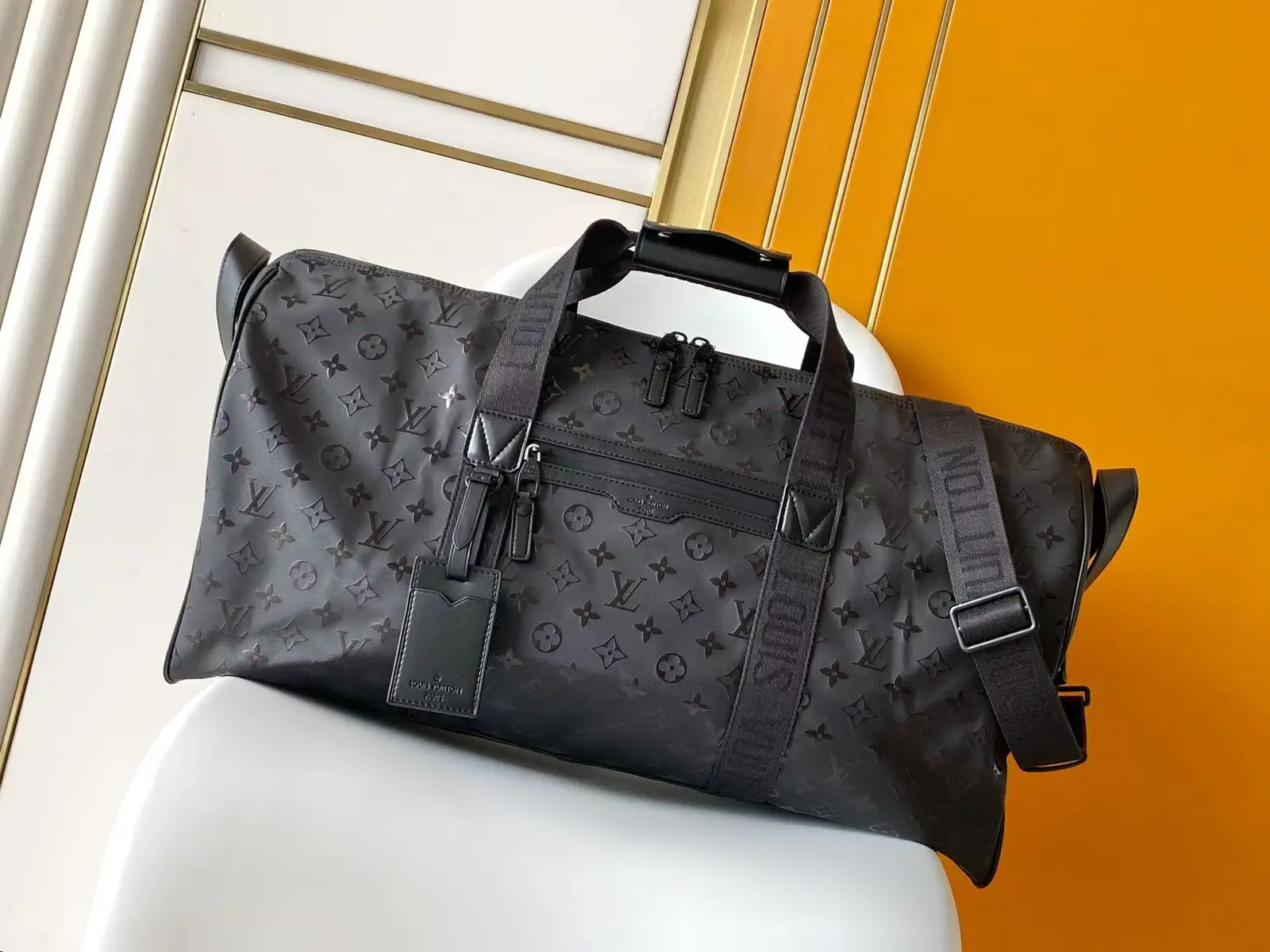 Louis Vuitton Monogram Basketball Keepall 55 Duffle Bag image 1