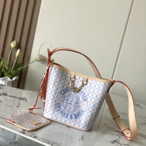 Louis Vuitton All In BB Striped Monogram Bucket Bag image 1