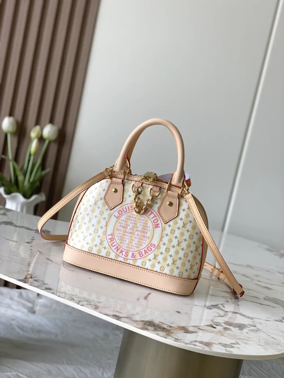 Louis Vuitton Alma BB Monogram Top Handle Bag image 1