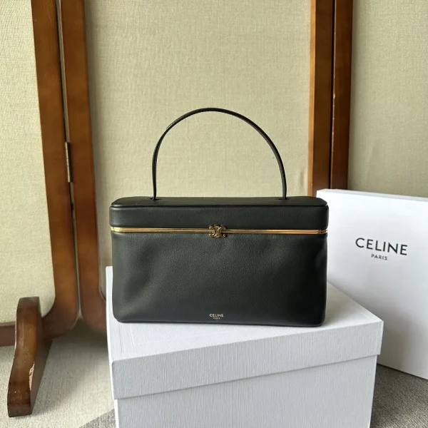 CELINE Black Rectangle Top Handle Bag image 1