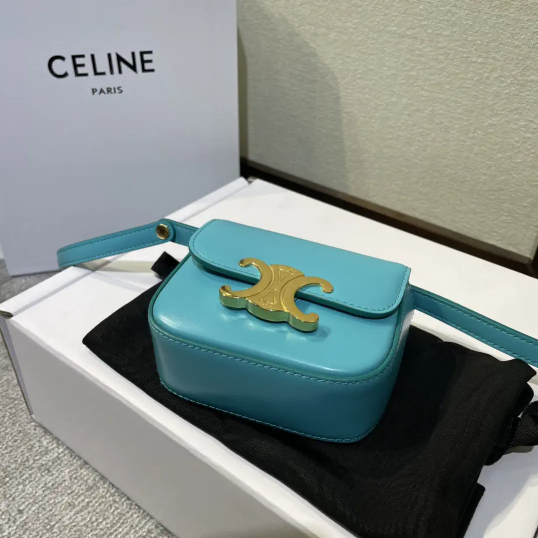 CELINE Mini Crossbody Bag with Triomphe Hardware image 1