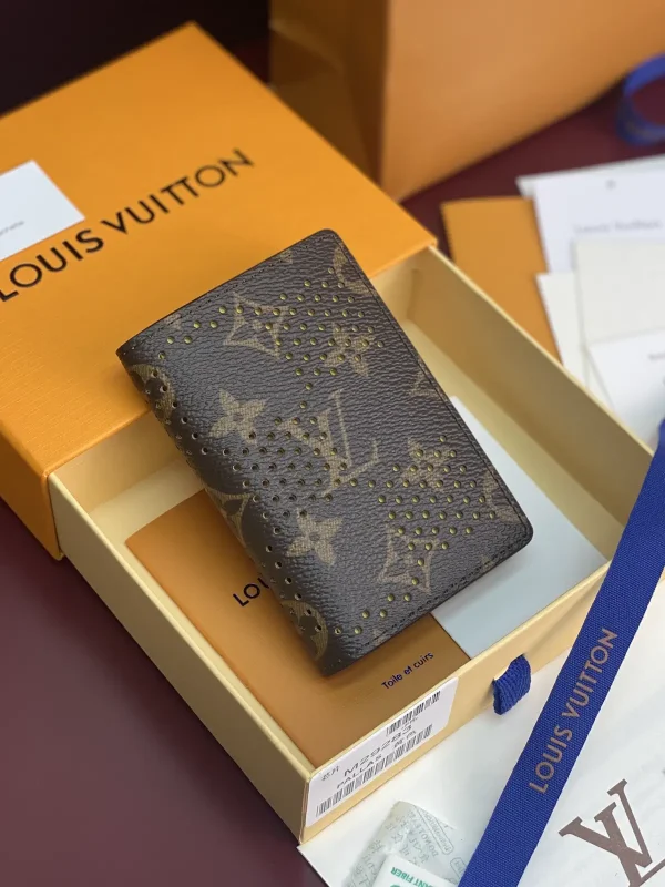 Louis Vuitton Perforated Monogram Grid Pocket Wallet image 1