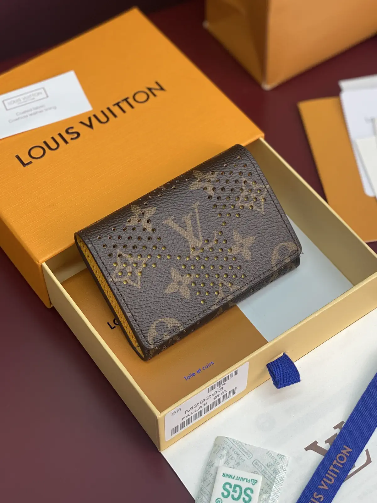 Louis Vuitton Monogram Perforated Card Holder image 1