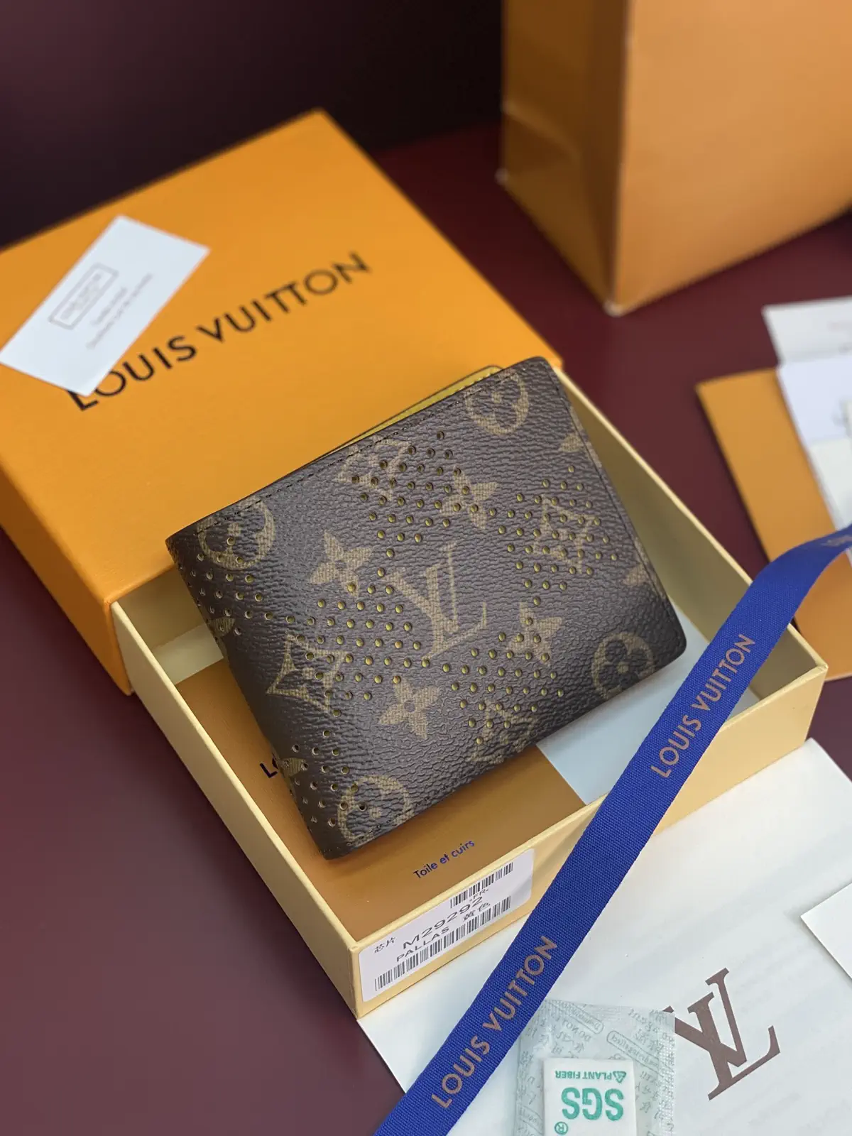 Louis Vuitton Monogram Perforated Multiple Wallet image 1